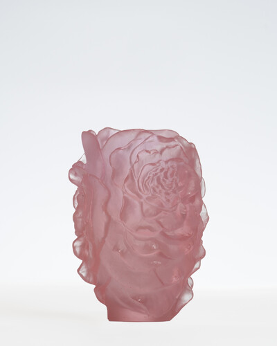 Ваза Daum Camellia Cristal Pink