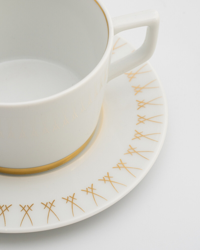 Чайный сервиз Swords Luxury Gold